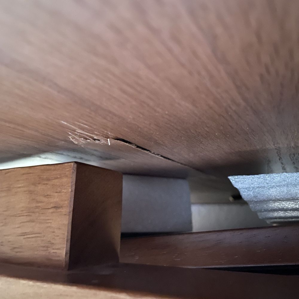 Furniture Master - Broken table underneath. - Furniture Repair Near Me - Burbank, California Furniture Master - Broken table underneath. - Furniture Repair Near Me - Burbank, California