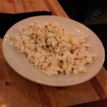 Cru Cellars - Cacio Pepe popcorn - Wine Bars Near Me - Tampa, Florida