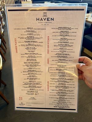 Menu photo 3 Haven Beer Hamden, CT