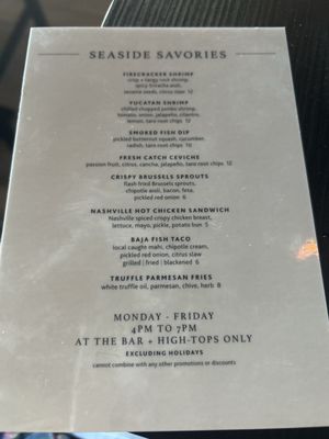 Menu photo 3 Oceans 234 Deerfield Beach, FL Menu photo 3 Oceans 234 Deerfield Beach, FL