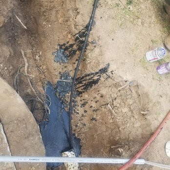Green Septic - Hydro jetting and hydro vacuuming the drain field after the sludge has clogged it up. - Plumbing Near Me - Humble, Texas
