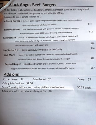 Menu photo 3 Redneck Bistro Lake Placid, NY Menu photo 3 Redneck Bistro Lake Placid, NY