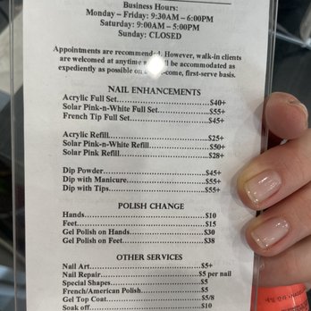 Beyond Nails and Spa - Price list - Nail Salons Near Me - Metairie, Louisiana Beyond Nails and Spa - Price list - Nail Salons Near Me - Metairie, Louisiana
