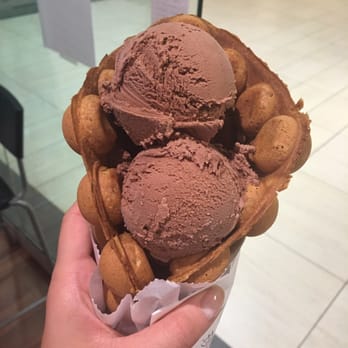 Toast Delight - French vanilla egg waffle with Dutch chocolate ice cream ! - Desserts Near Me - Markham, Ontario Toast Delight - French vanilla egg waffle with Dutch chocolate ice cream ! - Desserts Near Me - Markham, Ontario
