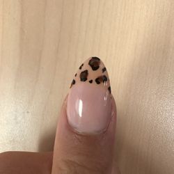 Hudson Nails - Full Set Acrylic Nails (cheetah print)
