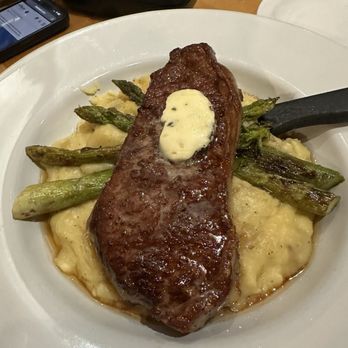 Provisions - Steak and potatoes with asparagus - American Near Me - Oroville, California