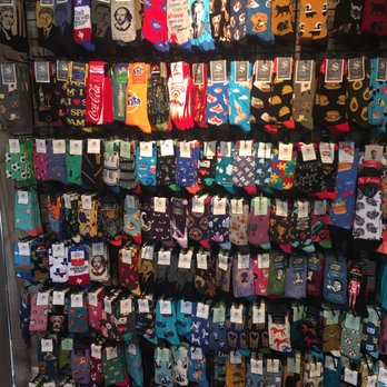 Atown - Wall of socks. - Accessories Near Me - Austin, Texas