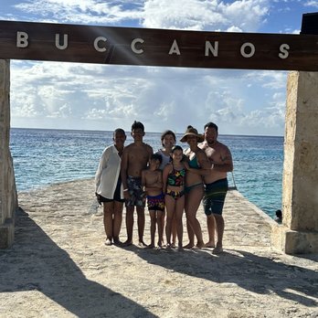 Buccanos Bar & Grill - Buccanos sign - Seafood Near Me - Cozumel, ROO Buccanos Bar & Grill - Buccanos sign - Seafood Near Me - Cozumel, ROO