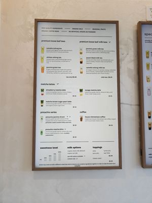 Menu photo 2 Boba Bliss San Jose, CA