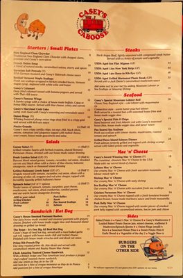 Casey's Caboose by null