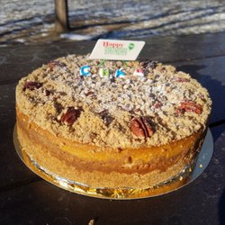 Mama J's Cakes - Sweet Potato Pecan Crumble Cheesecake