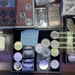 Coin Galleries - Some silver bullion