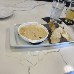 Queso and chips
