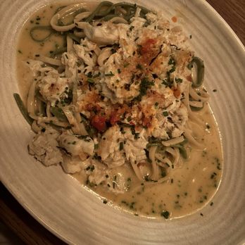 Red Ash - Tagliolini w/ Fresh Blue Crab - Italian Near Me - Austin, Texas Red Ash - Tagliolini w/ Fresh Blue Crab - Italian Near Me - Austin, Texas