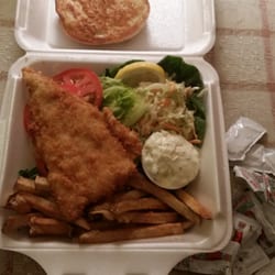 The Banner - This is a $7.95 fish sandwich. It was great!