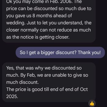 L'Mode Bridal Alterations Specialist - Very bottom, when she said till October but didn't even give me 24 hours. - Bridal Near Me - Tustin, California L'Mode Bridal Alterations Specialist - Very bottom, when she said till October but didn't even give me 24 hours. - Bridal Near Me - Tustin, California
