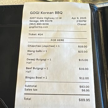 GoGi Korean BBQ - Korean Near Me - Savage, Minnesota