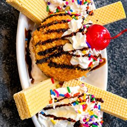 Fried Ice Cream / Postre Helado Frito