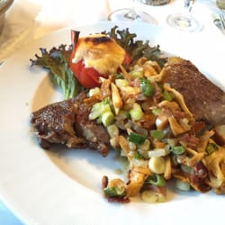 Traube - Rumpsteak mit Pfifferlinge