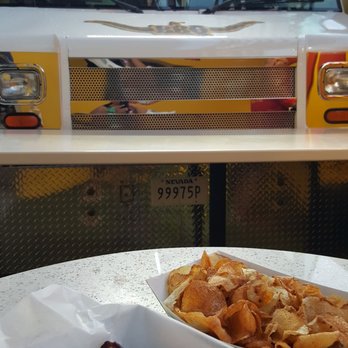 Project BBQ - Pork rib tips and a side of potatoes chips. - Food Trucks Near Me - Las Vegas, Nevada Project BBQ - Pork rib tips and a side of potatoes chips. - Food Trucks Near Me - Las Vegas, Nevada