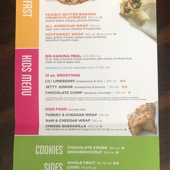 Tropical Smoothie Cafe - Miscellaneous menu including kids meals - Juice Bars & Smoothies Near Me - Nottingham, Maryland