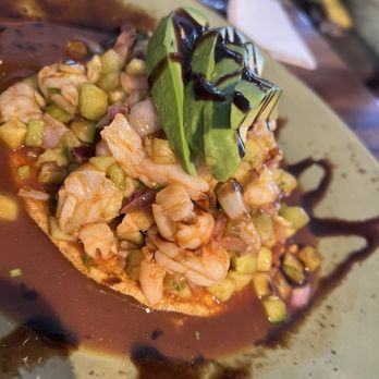 Mariscos Choix - Tostada de ceviche Tostada Mixta - Seafood Near Me - Pico Rivera, California