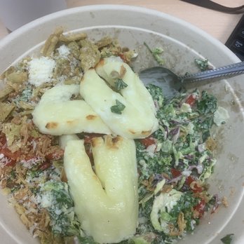 Flock Rotisserie + Greens - Salad with halloumi. No flavour. - Salad Near Me - Toronto, Ontario