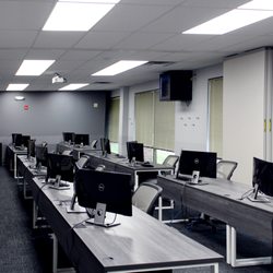 The Computer Workshop - One of our socially distanced classrooms