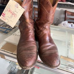Boots before