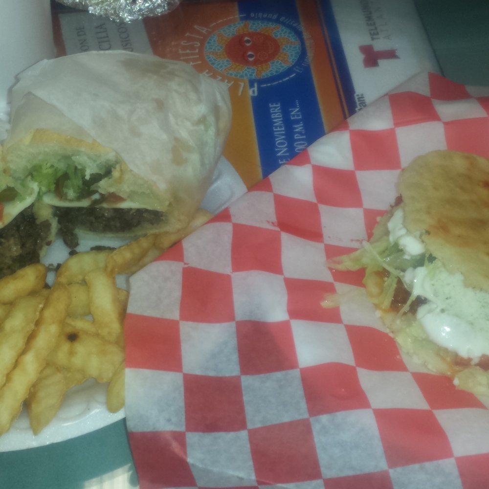 La Generala - Carne Asada Torta and a Gordita - Desserts Near Me - Atlanta, Georgia