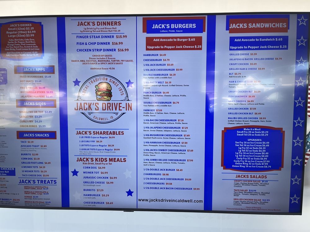 JACK’S DRIVEIN Updated October 2024 20 Photos & 31 Reviews 1124