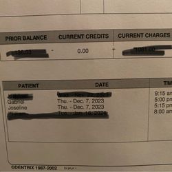 Valparaiso Family Dentistry - Proof of my appointments