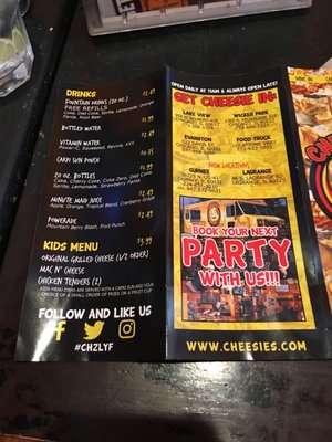 Menu photo 4 Cheesie's Pub & Grub - Lakeview Chicago, IL