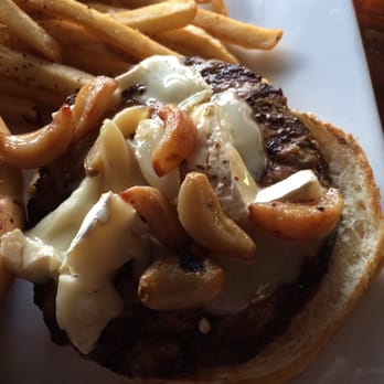 The Porterhouse - The Brie and Garlic burger. Sooo good! - American Near Me - Mount Vernon, Washington The Porterhouse - The Brie and Garlic burger. Sooo good! - American Near Me - Mount Vernon, Washington
