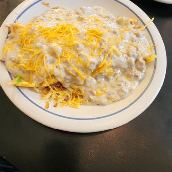 Daves Landing - Daves omelette it's amazing and worth the wait. - New American Near Me - South Haven, Michigan