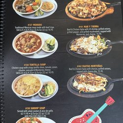 Agave Jalisco Mexican Restaurant - Menu
