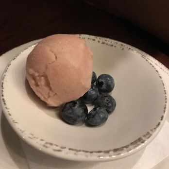 Osteria della Pace - Pear sorbet - Italian Near Me - New York, New York Osteria della Pace - Pear sorbet - Italian Near Me - New York, New York