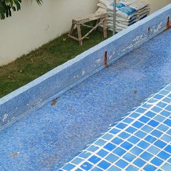 De Santo Travel - Where the "infinity " pool is supposed to go.