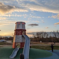 Fairwinds Park - Two slides in the lighthouse structure!