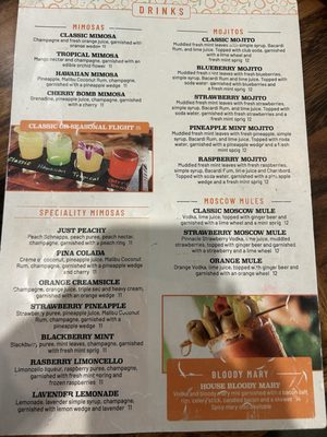 Menu photo 5 Mimosas Myrtle Beach, SC
