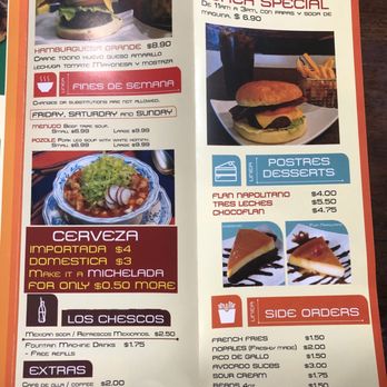 Las Llardas #2 - Menu- lunch &!weekend specials - Mexican Near Me - Katy, Texas