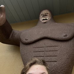 Big Foot Travel Center - He's right behind me, isn't he?