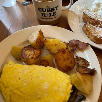 The Cubby Hole - Tea, Omelette and potatoes. - Breakfast & Brunch Near Me - Moorestown, New Jersey The Cubby Hole - Tea, Omelette and potatoes. - Breakfast & Brunch Near Me - Moorestown, New Jersey