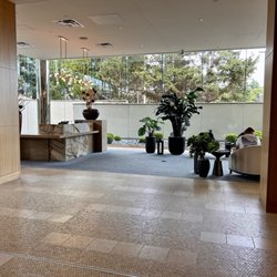 View from the front desk