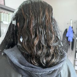 Salon Glow - I told them full highlights but it sucks... Sucksssdd!!!!!