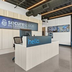 SecureSpace Self Storage San Pedro - A welcoming lobby and workspace with free WiFi.