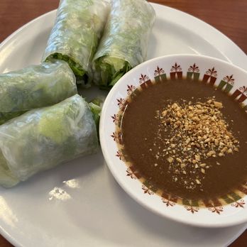 Lee's Bakery - Veggies Spring Rolls with Peanut Sauce - Vietnamese Near Me - Atlanta, Georgia Lee's Bakery - Veggies Spring Rolls with Peanut Sauce - Vietnamese Near Me - Atlanta, Georgia