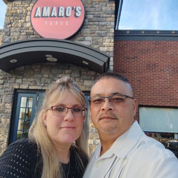 Amaro’s Table - Hazel Dell - Two very happy people with Amaro's Table. - New American Near Me - Vancouver, Washington Amaro’s Table - Hazel Dell - Two very happy people with Amaro's Table. - New American Near Me - Vancouver, Washington