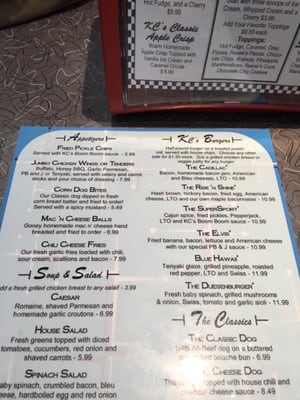 Menu photo 7 KC's Classic Burger Bar North Attleboro, MA