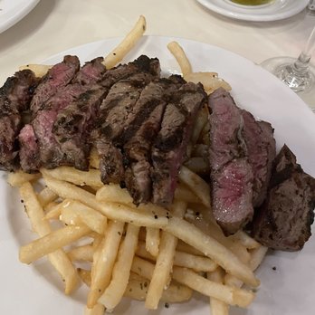 Ambrosia Taverna - Prime 14 oz NY Strip was fantastic - Mediterranean Near Me - Columbia, South Carolina